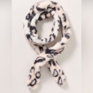 Violet & Brooks Faux Fur Animal Print Scarf